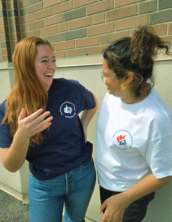 Blue-and-white-T-shirts_modelled Blue and white T-shirts modelled