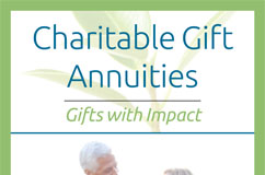 Bulletin Insert: Charitable Gift Annuities