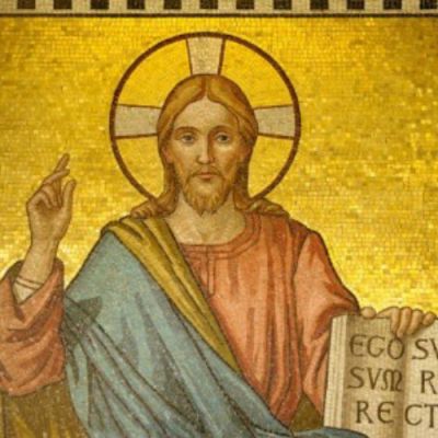 Christ with bible