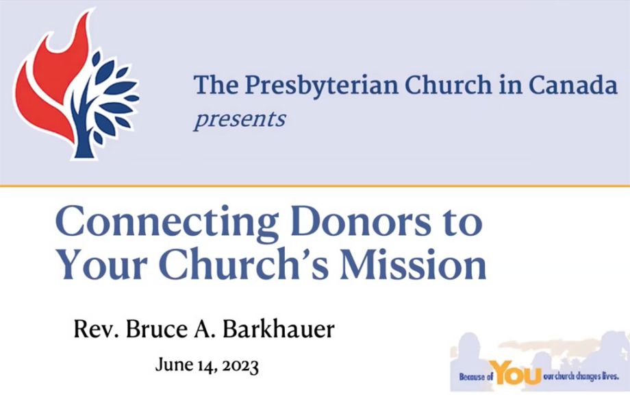 Connecting Donors Webinar
