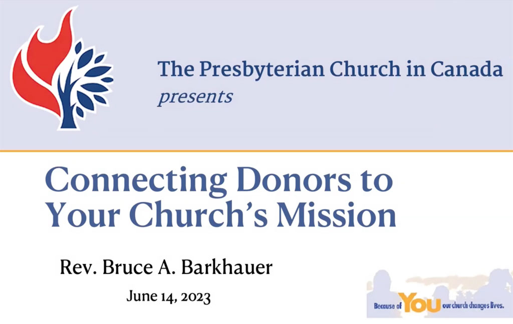 Connecting Donors Webinar