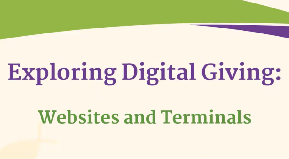 Digital Giving Webinar