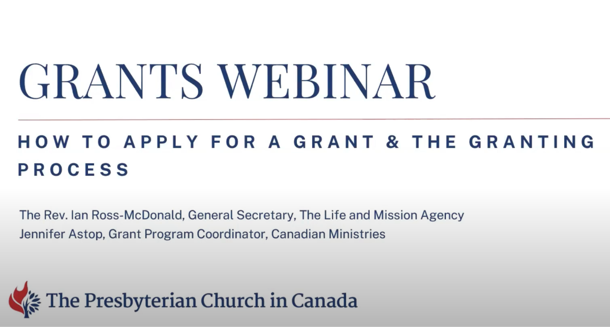 Grants Webinar