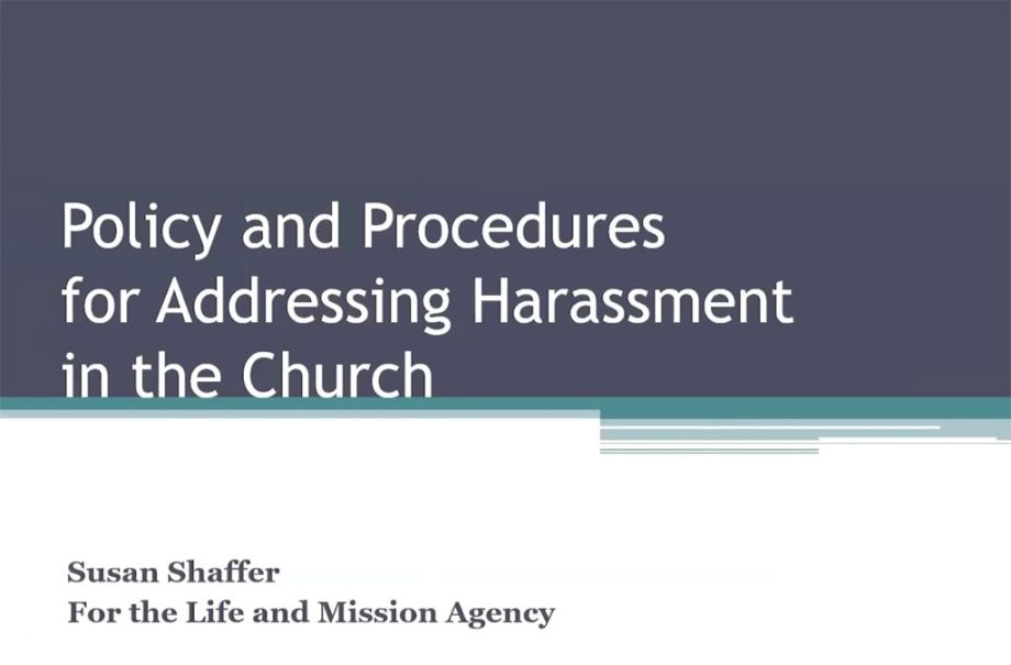 Harassment Webinar