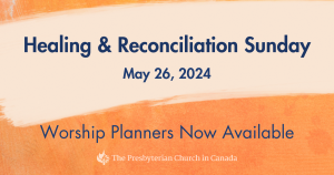 Healing and Reconciliation Sunday 2024