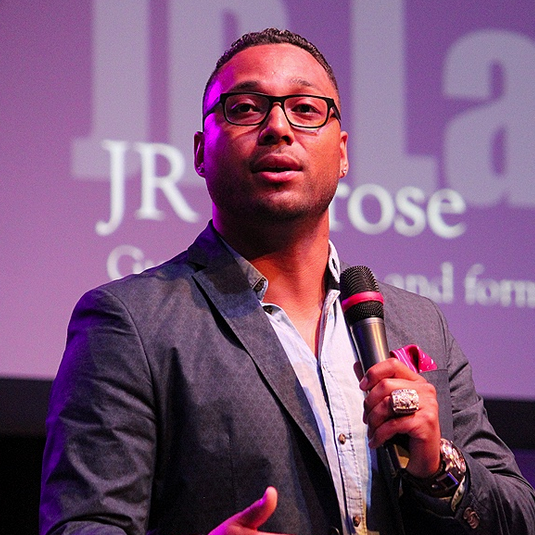 JR-LaRose-speaking JR LaRose