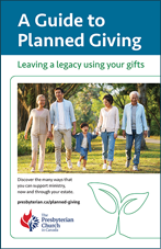 Planed Giving Guide booklet