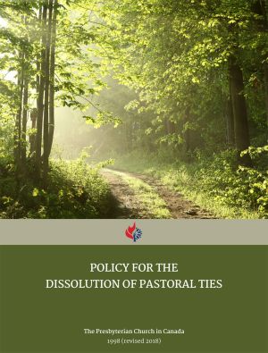 Policy for the Dissolution of Pastoral Ties