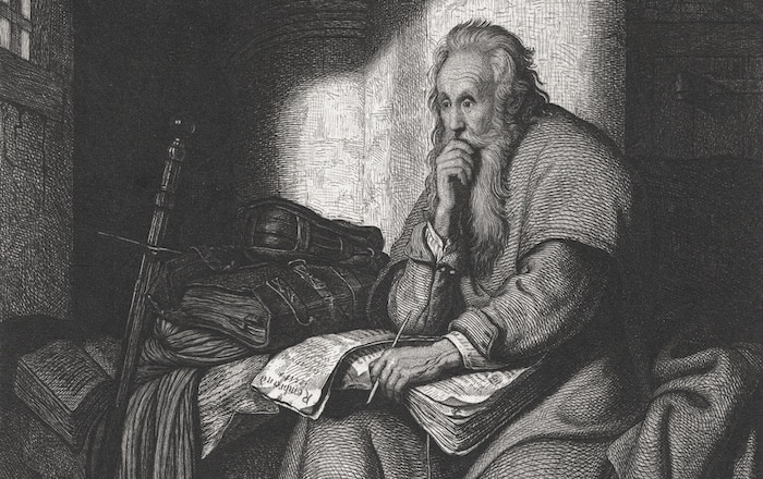 Apostle Paul in prison