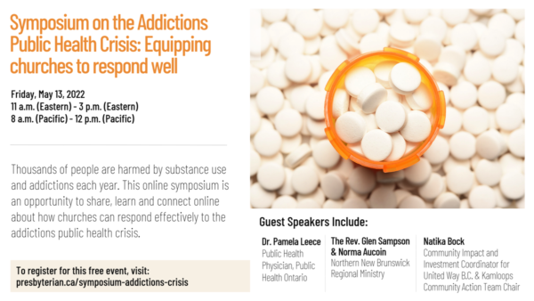 Promotional Presentation Slide – Symposium on the Addictions Public Health Crisis