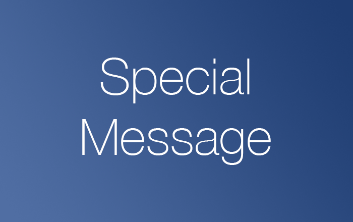 Special Message