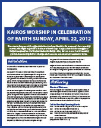 KAIROS Earth Day liturgy