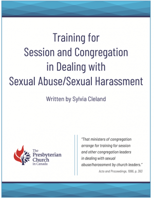 Training for Session and Congregation in Dealing with Sexual Abuse and Sexual Harassment