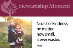 Stewardship Moments