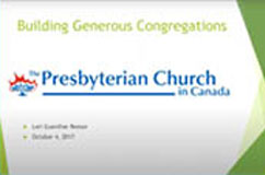 Webinar: Building Generous Congregations