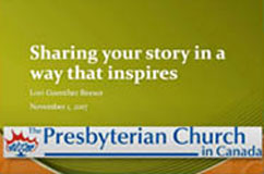 Webinar: Sharing Your Story